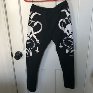 Killstar Baphomet Leggings